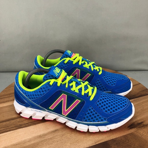 New Balance 750 V1 Running Shoes Blue Lightweight Comfort Cushioned Womens 10 B - Picture 1 of 8